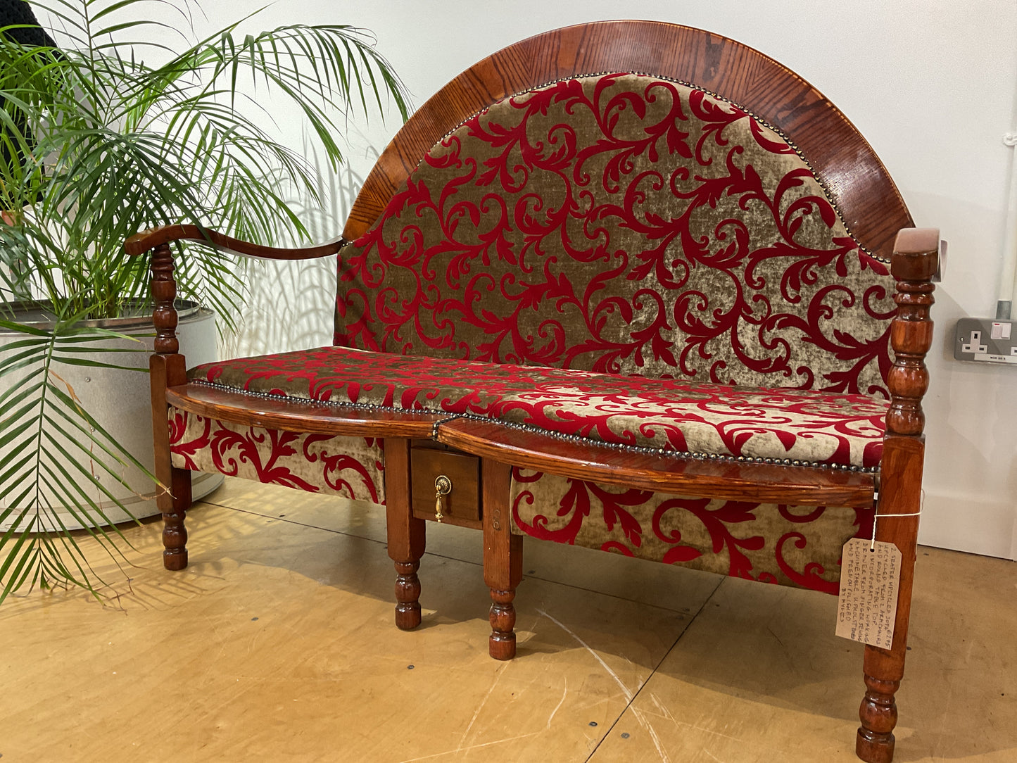 2 Seater Upcycled Sofa