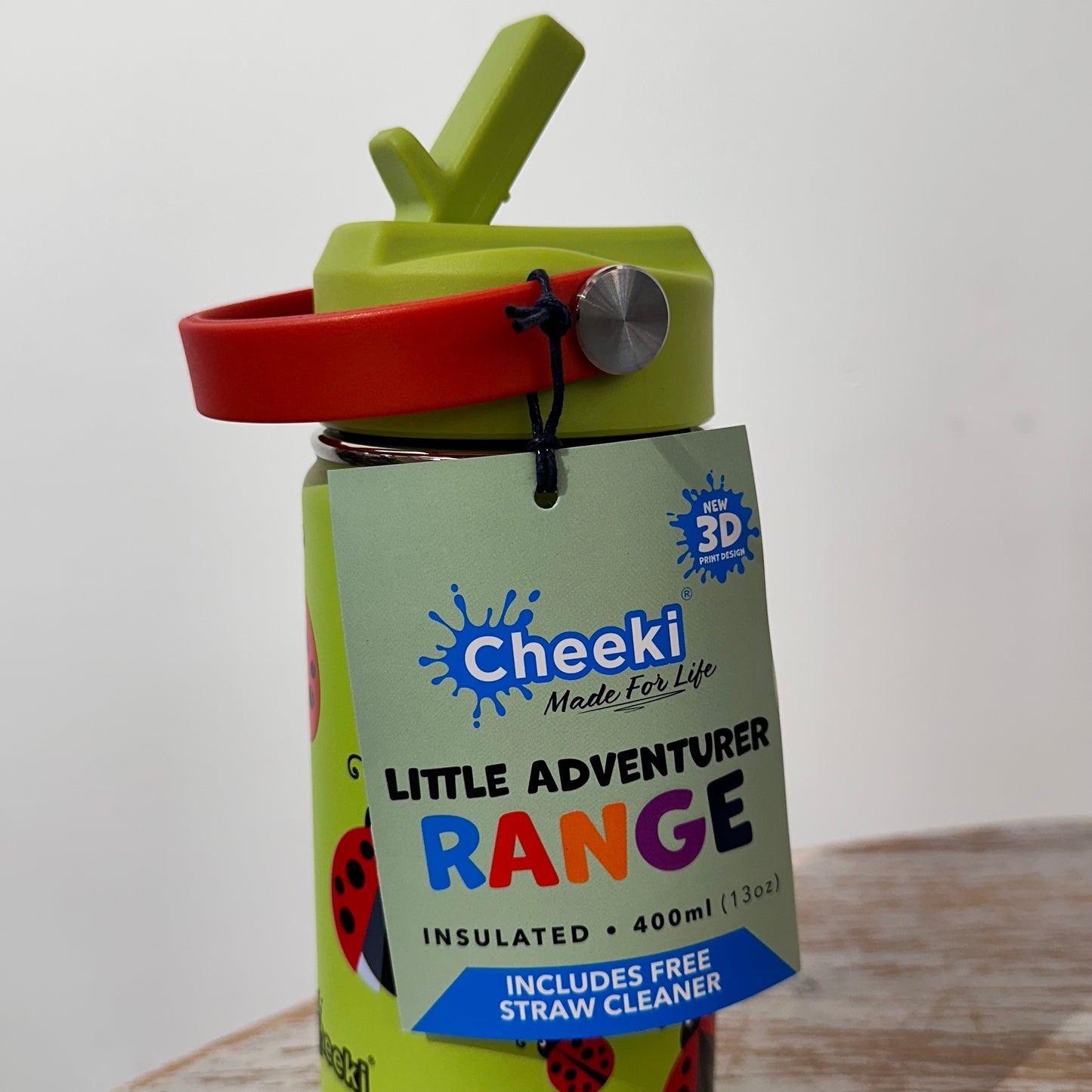Cheeki Ladybug Water Bottle 400ml