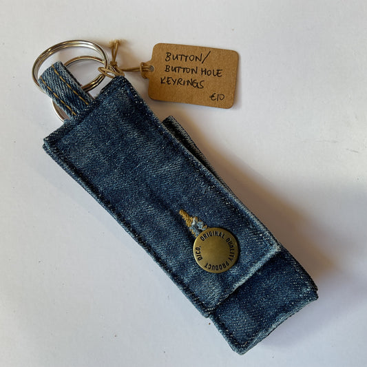 RDC Fashion Denim keyring set of two
