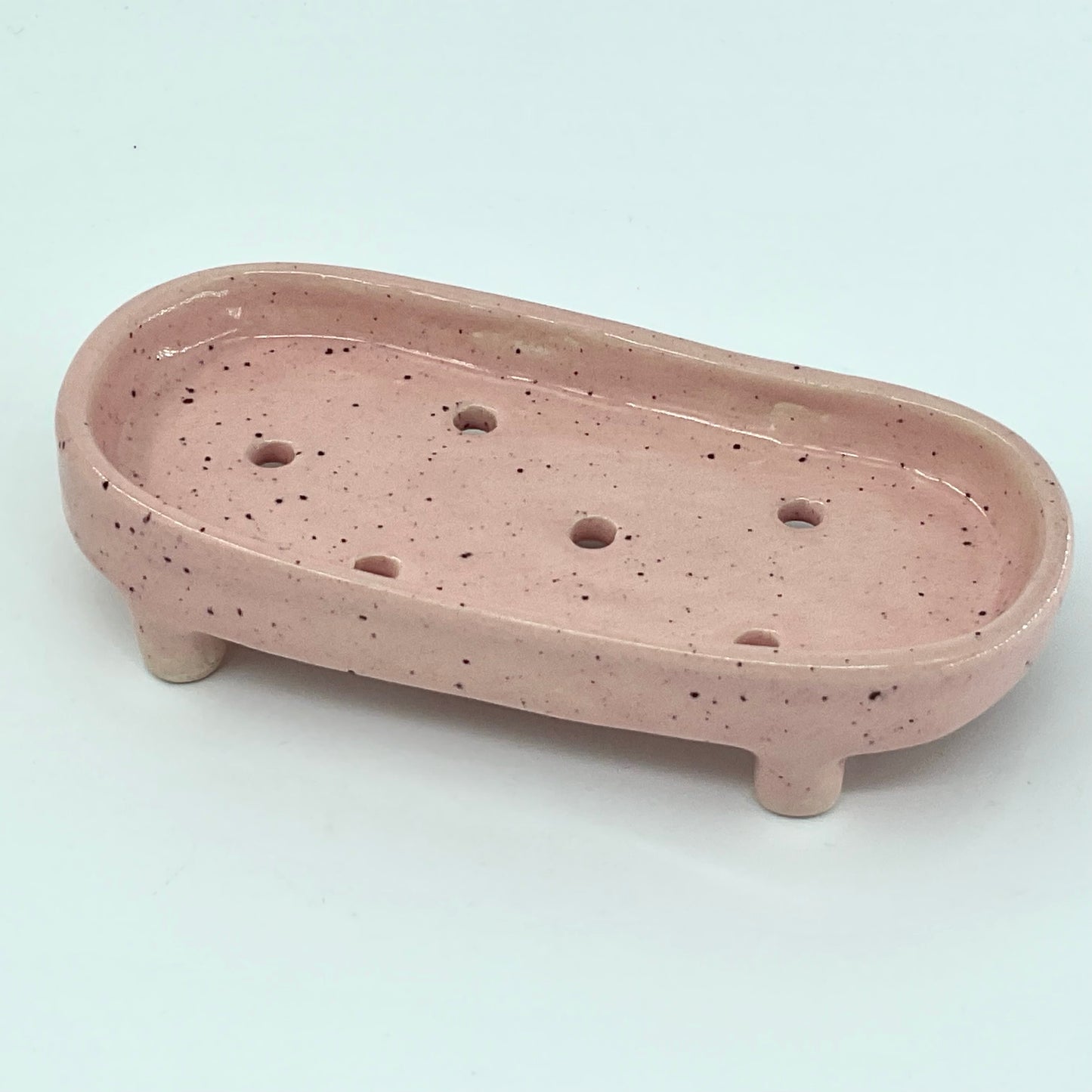 Happy Poppy Soap Dish Pink