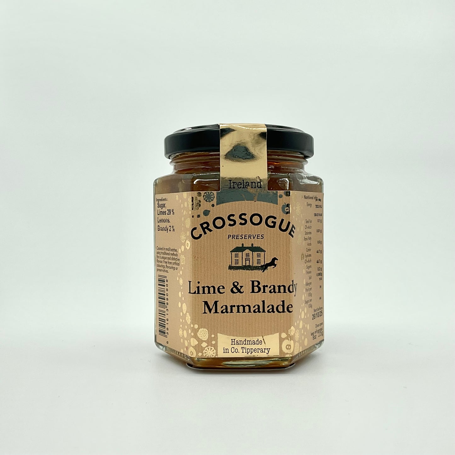 Crossogue Lime and Brandy Marmalade 225g