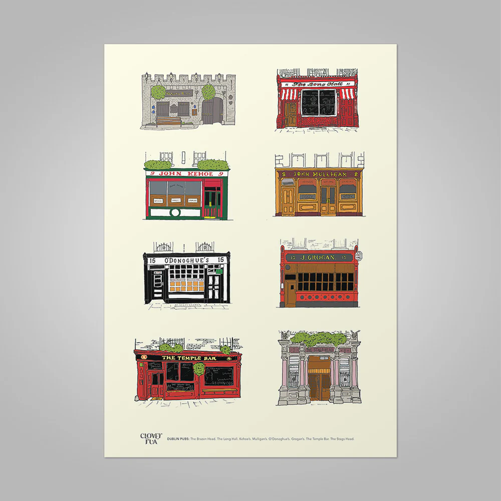 Dublin Pubs Print