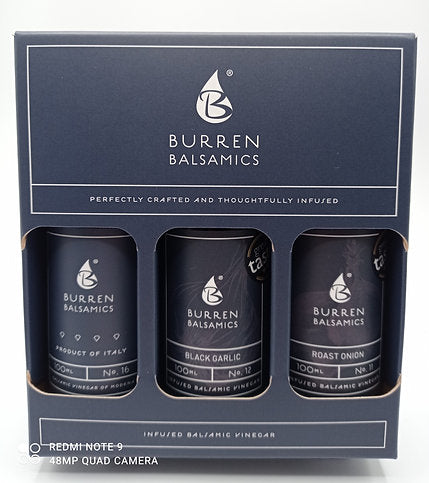 Burren Gift Box Savory Trio Vinegars