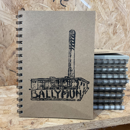 Ballymun Hand Printed Notebook A5