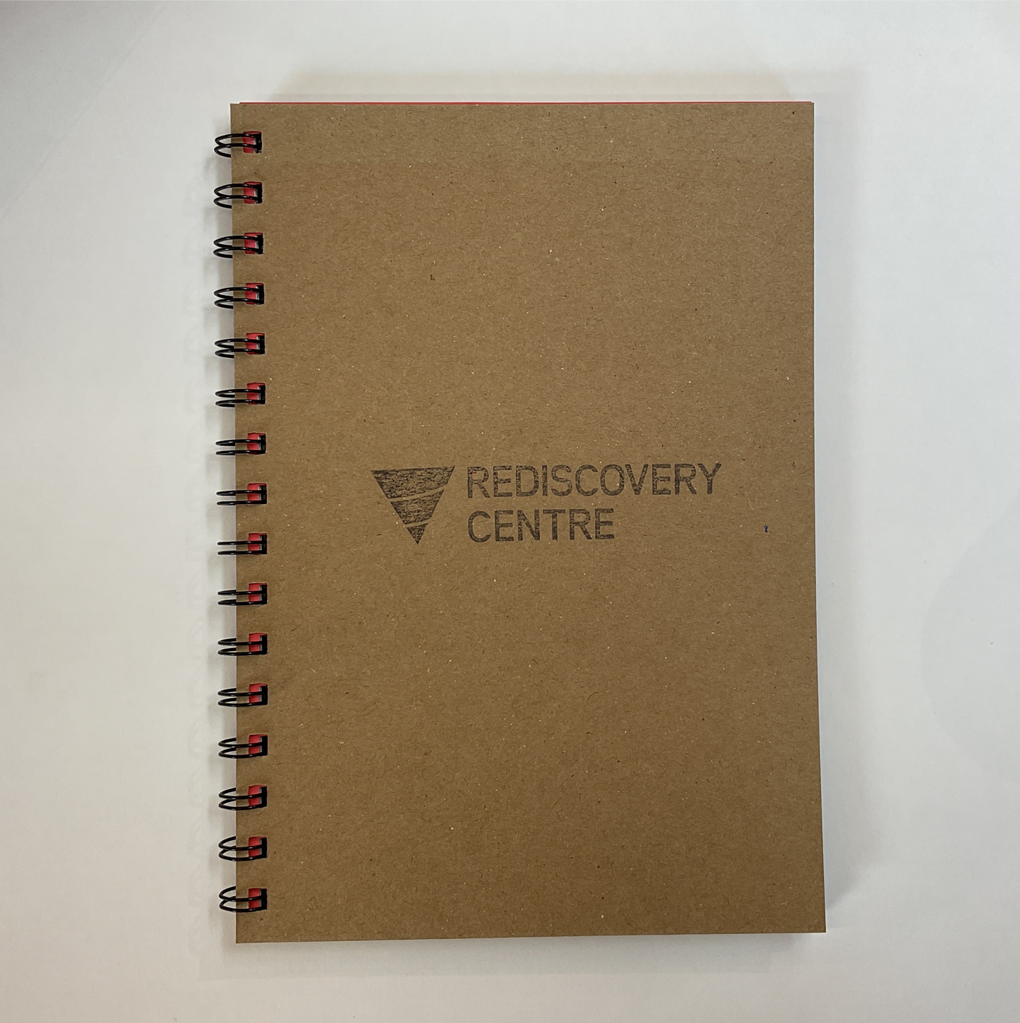 Rediscovery Centre Hand Printed Notebook A5