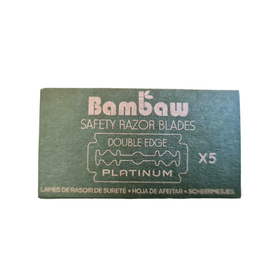 Bambaw safety razor blades