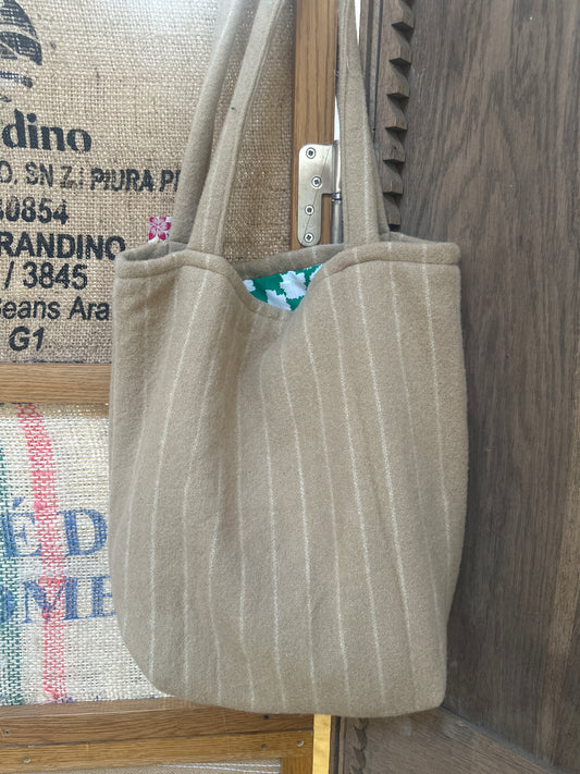 Three Sisters Tote Bag - light brown