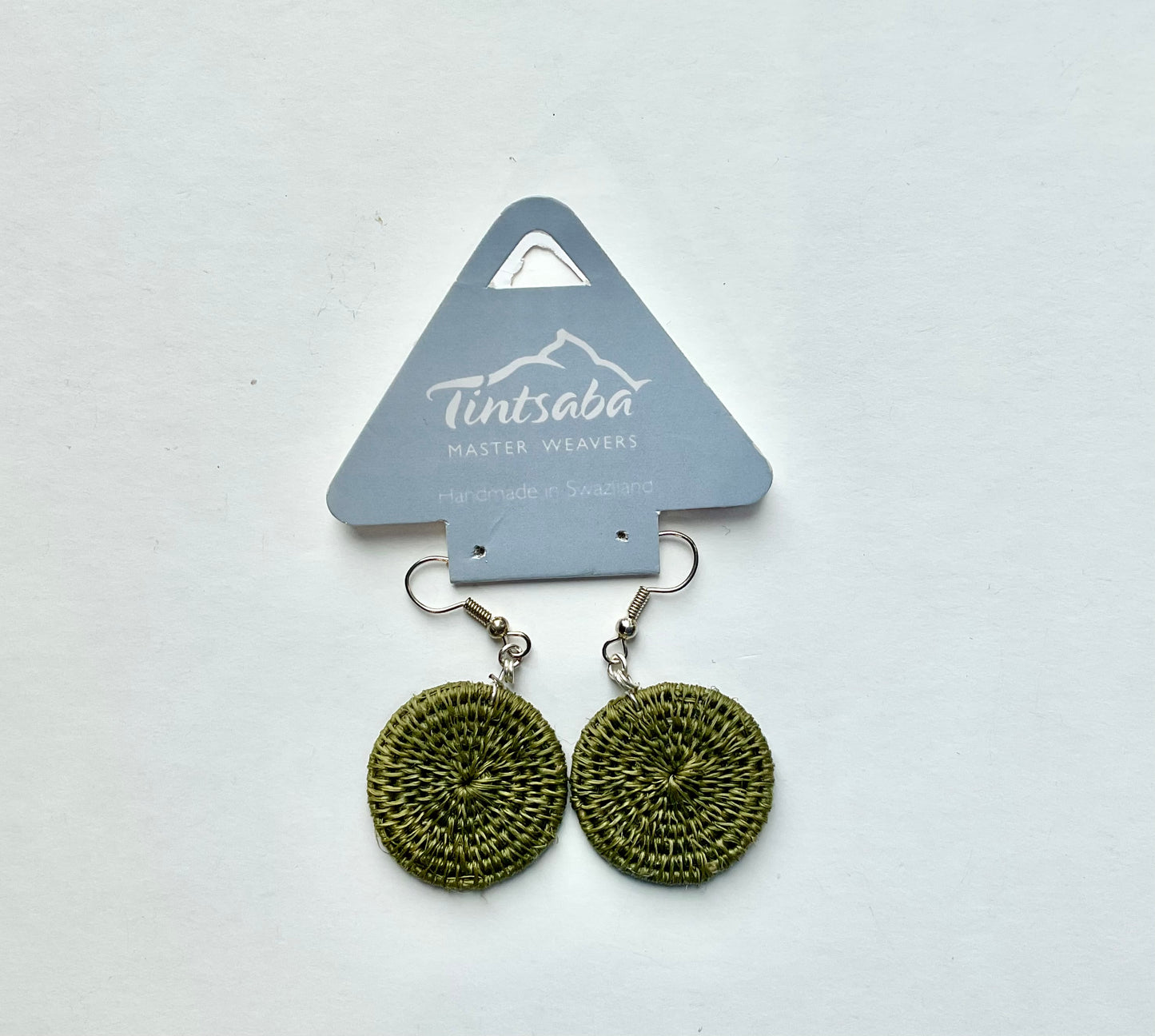 World Design Sisal Green Earings