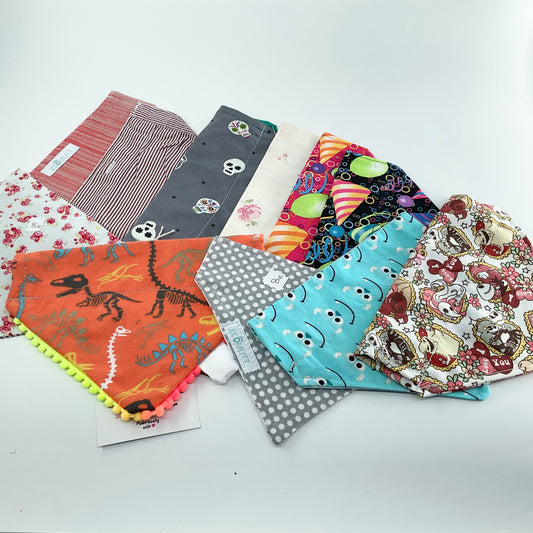 Noodle necks Dog Bandanas- Medium