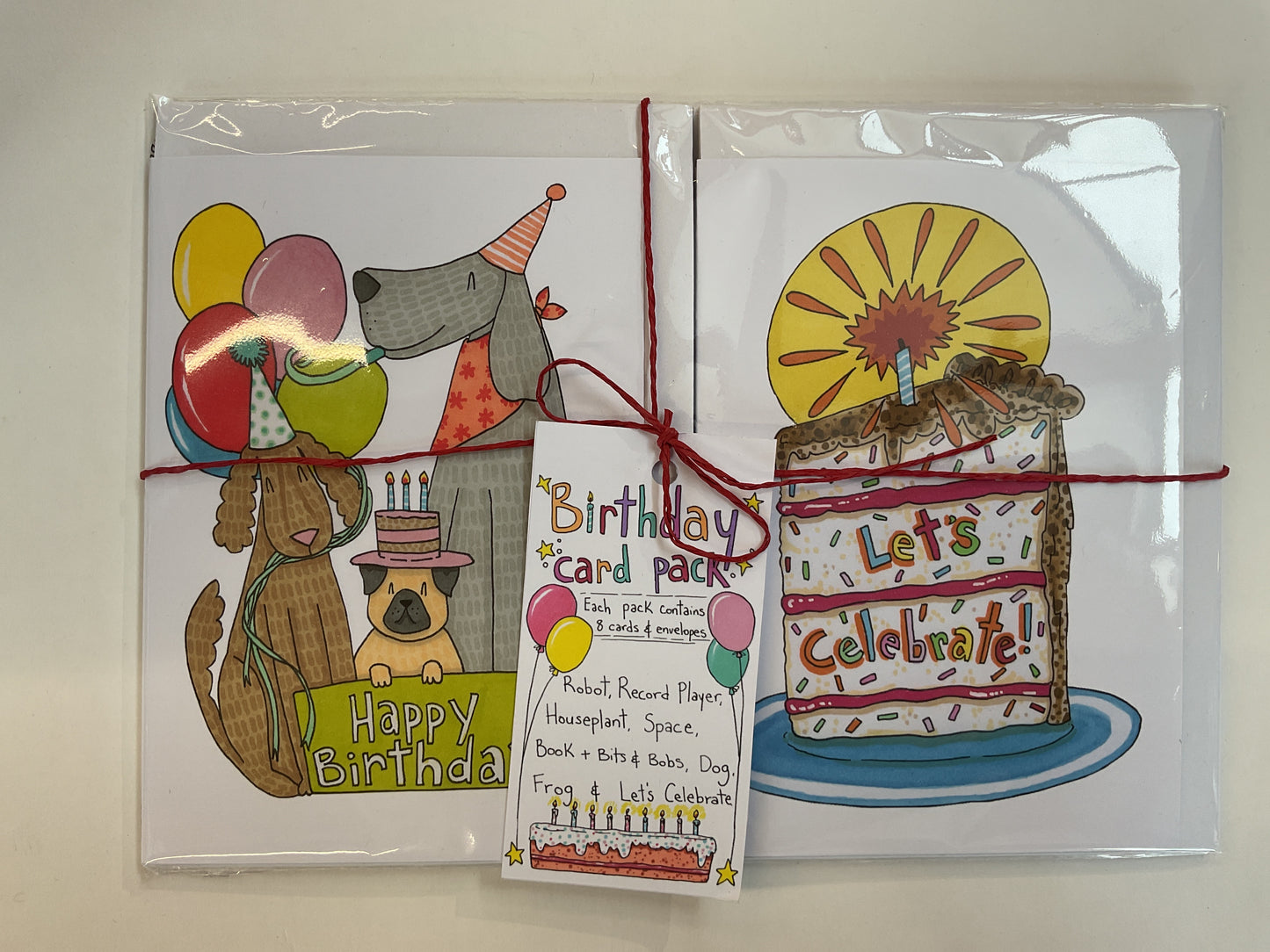 Sarah Cunningham Cards - Birthday Card Pack