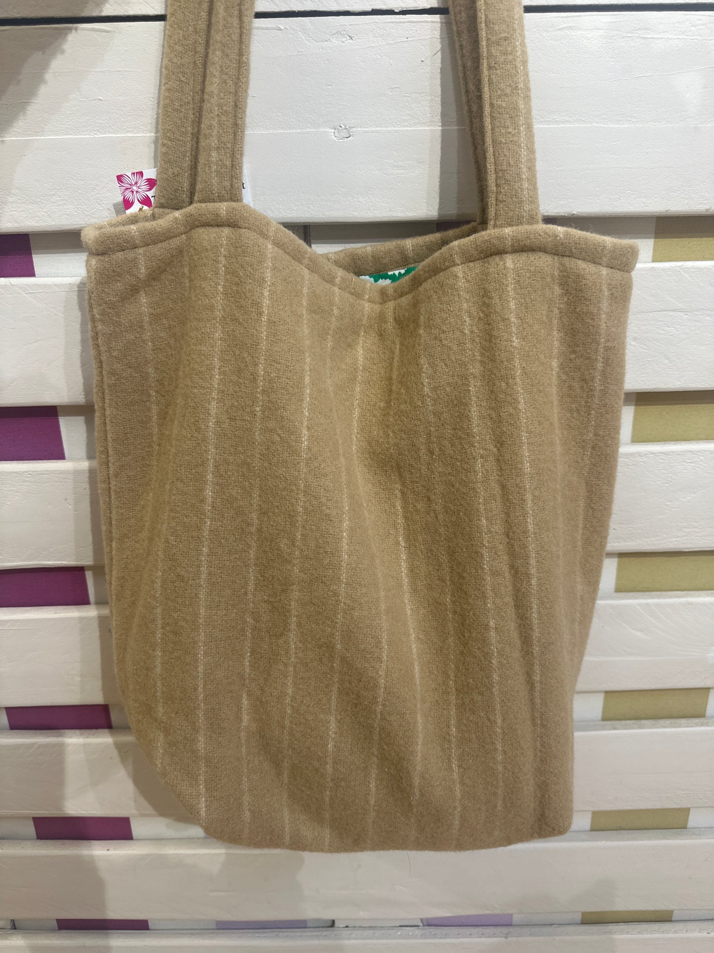 Three Sisters Tote Bag - light brown
