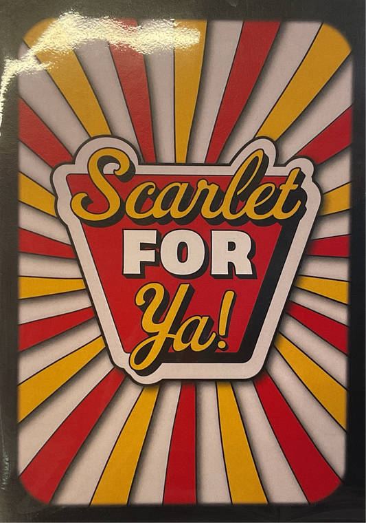 Matthew Cards - Scarlet for you