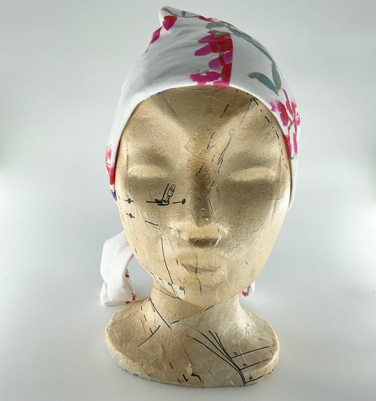 Three Sisters White Floral Head Band