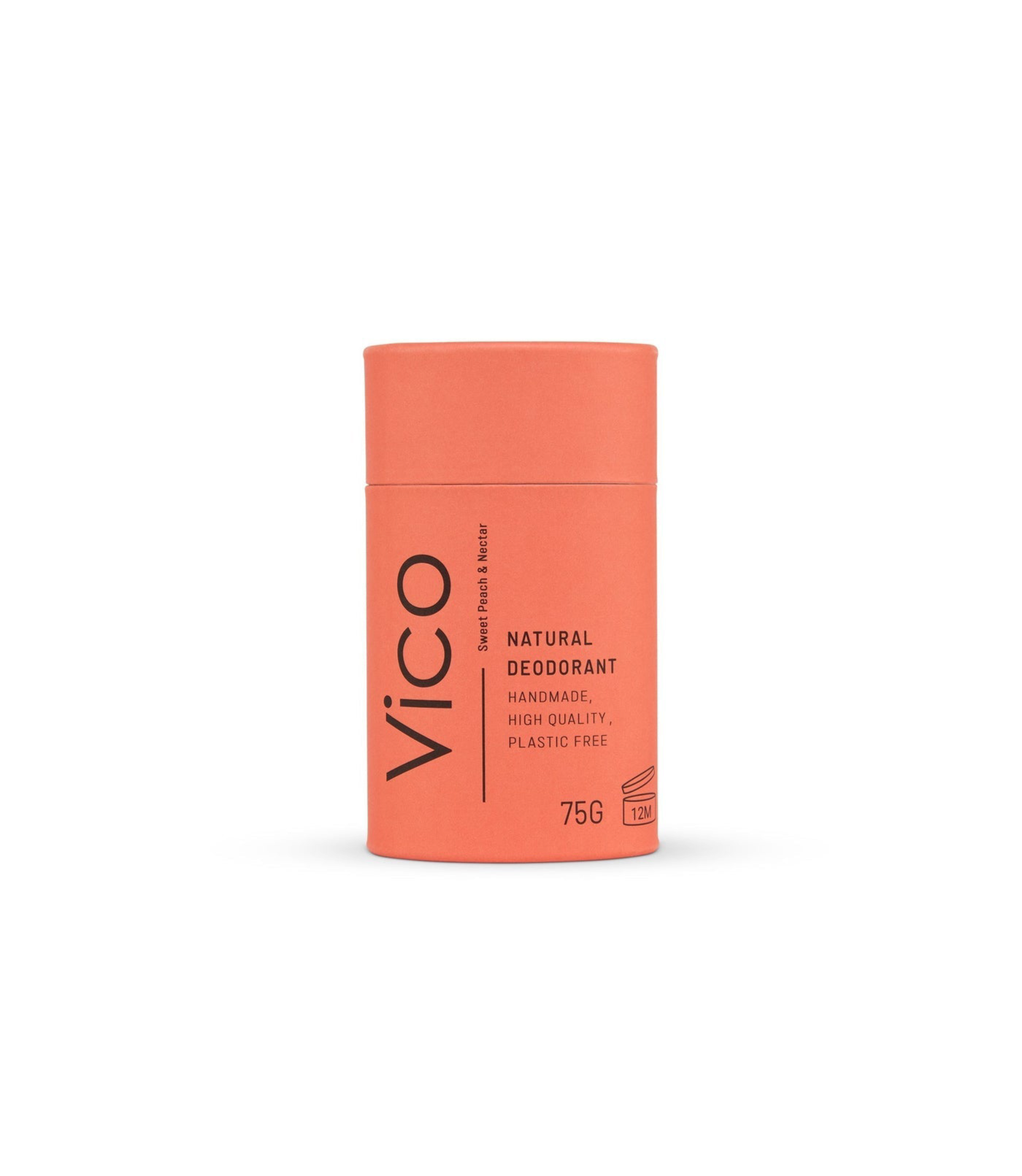 Vico Natural Deodorant - Sweet Peach & Nector