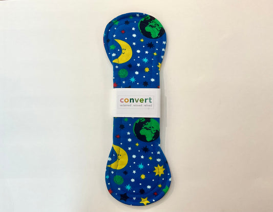 Convert Cloth Pad-Pantyliner Stars & Blue Night Flow