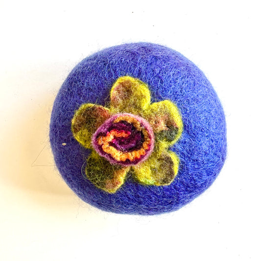 Three Sisters Felted Soap - Purple