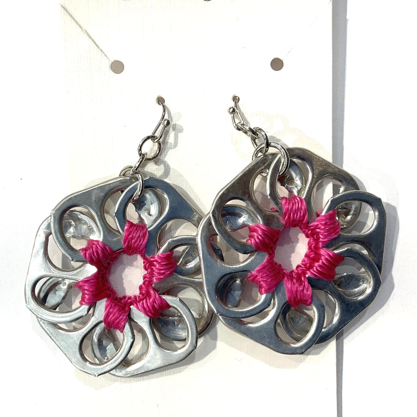 World Design Recycled Can Pull Earrings