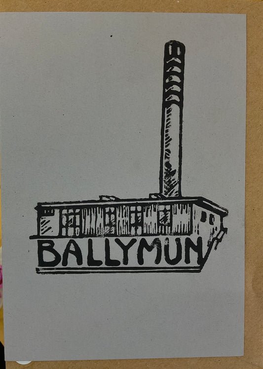 Ballymun Cards - Hand printed