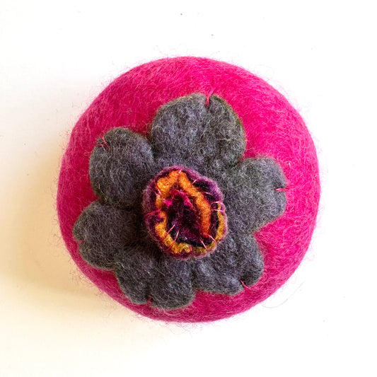 Three Sisters Felted Soap Pretty Pink