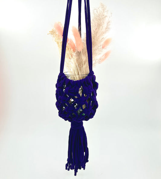 Macrame jar holder / lantern