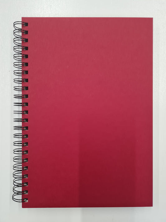 Hardcover Notebook wirebound - A4 Dotted various colours