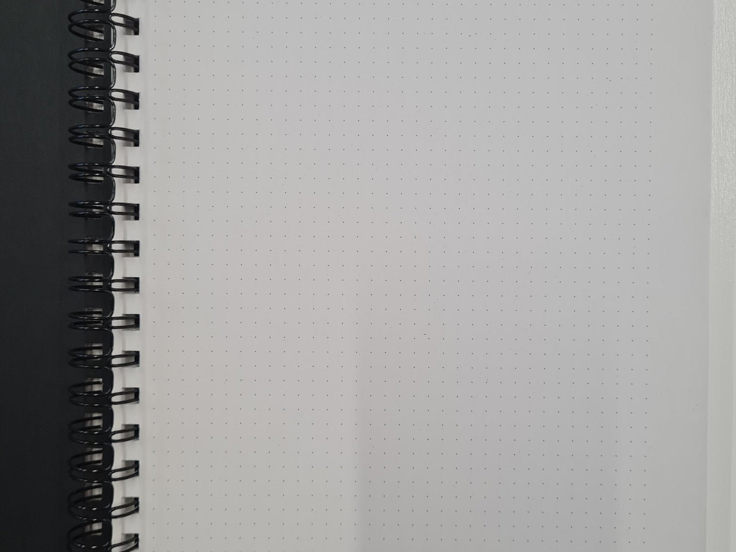 Hardcover Notebook wirebound - A4 Dotted various colours