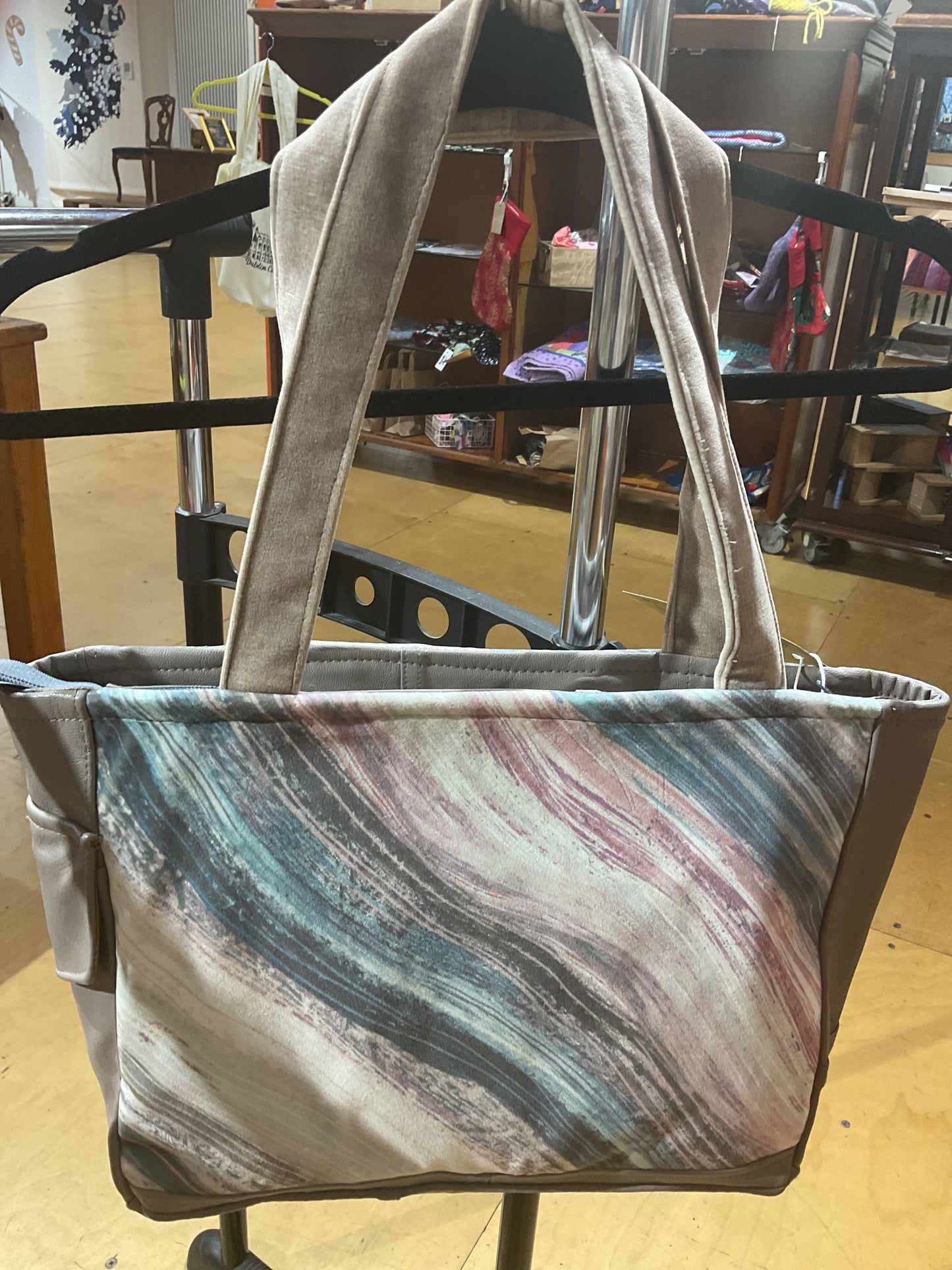 Cycle Up (Roscommon Womens Network) Pink/GreyTote Bag