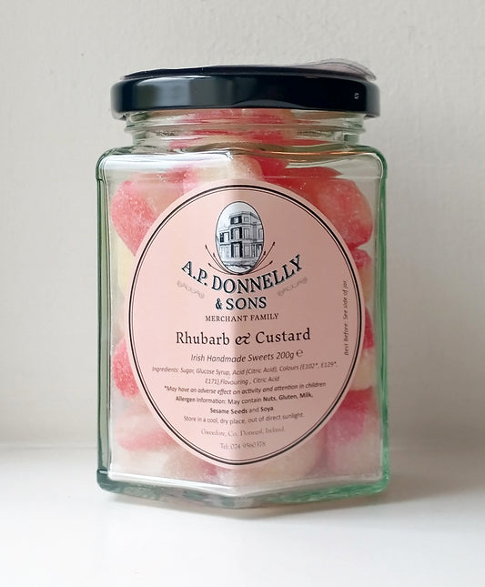A.P. Donnelly & Sons Rhubarb & Custard 200g