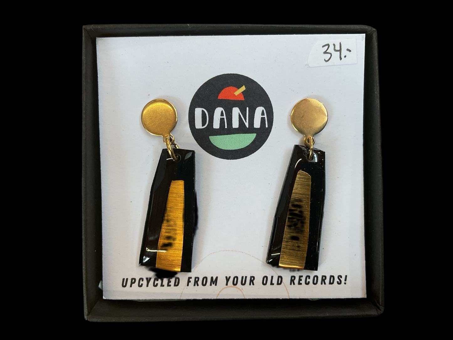 Dana Jewellery  Black /Gold