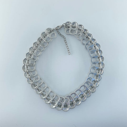 World Design Can Pull Choker with White Threading