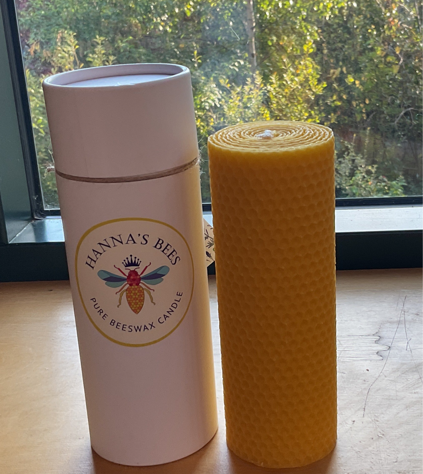 Hanna's Beeswax Candle in Tube