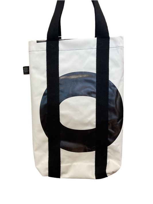 The Upcycle Movement Tent Tote - b/w
