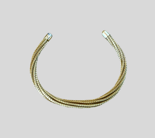 World Design Gold Grass Bracelet