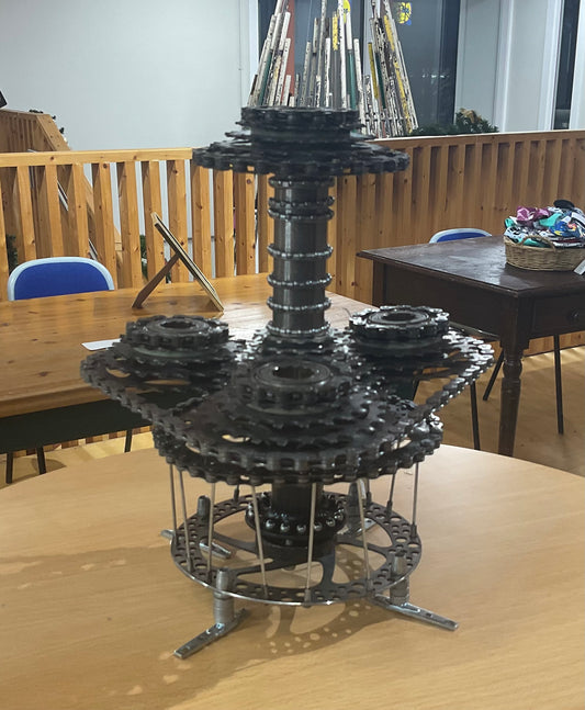 RDC Cycling Upcycled Candle Holder