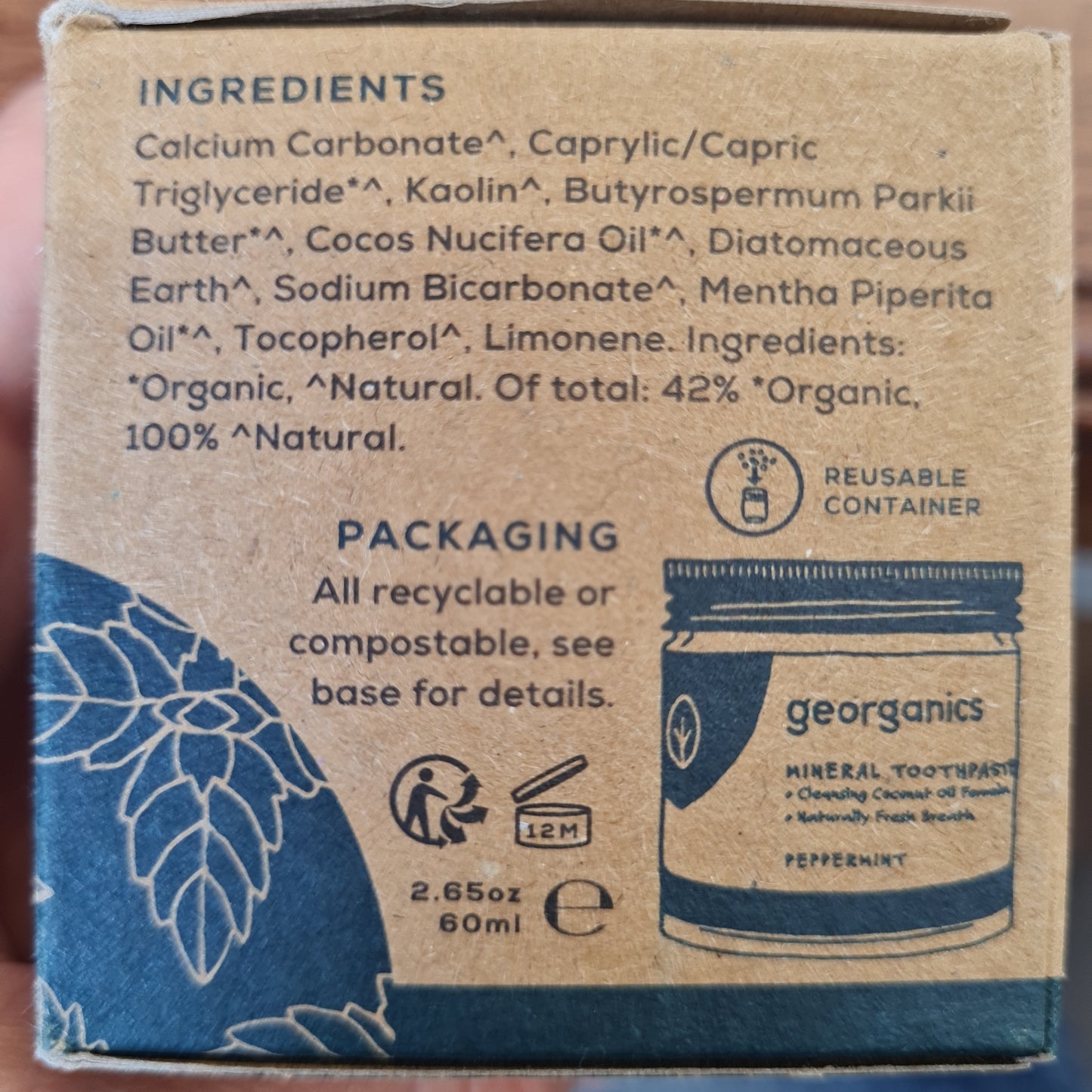 Georganics Toothpaste Powder