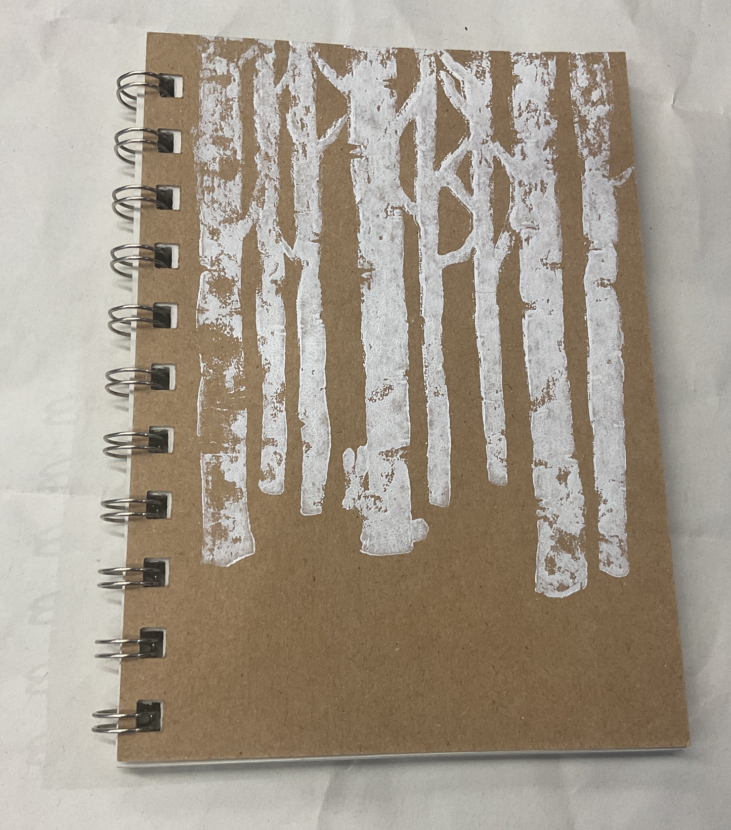 A6 Plain Notepad handprinted