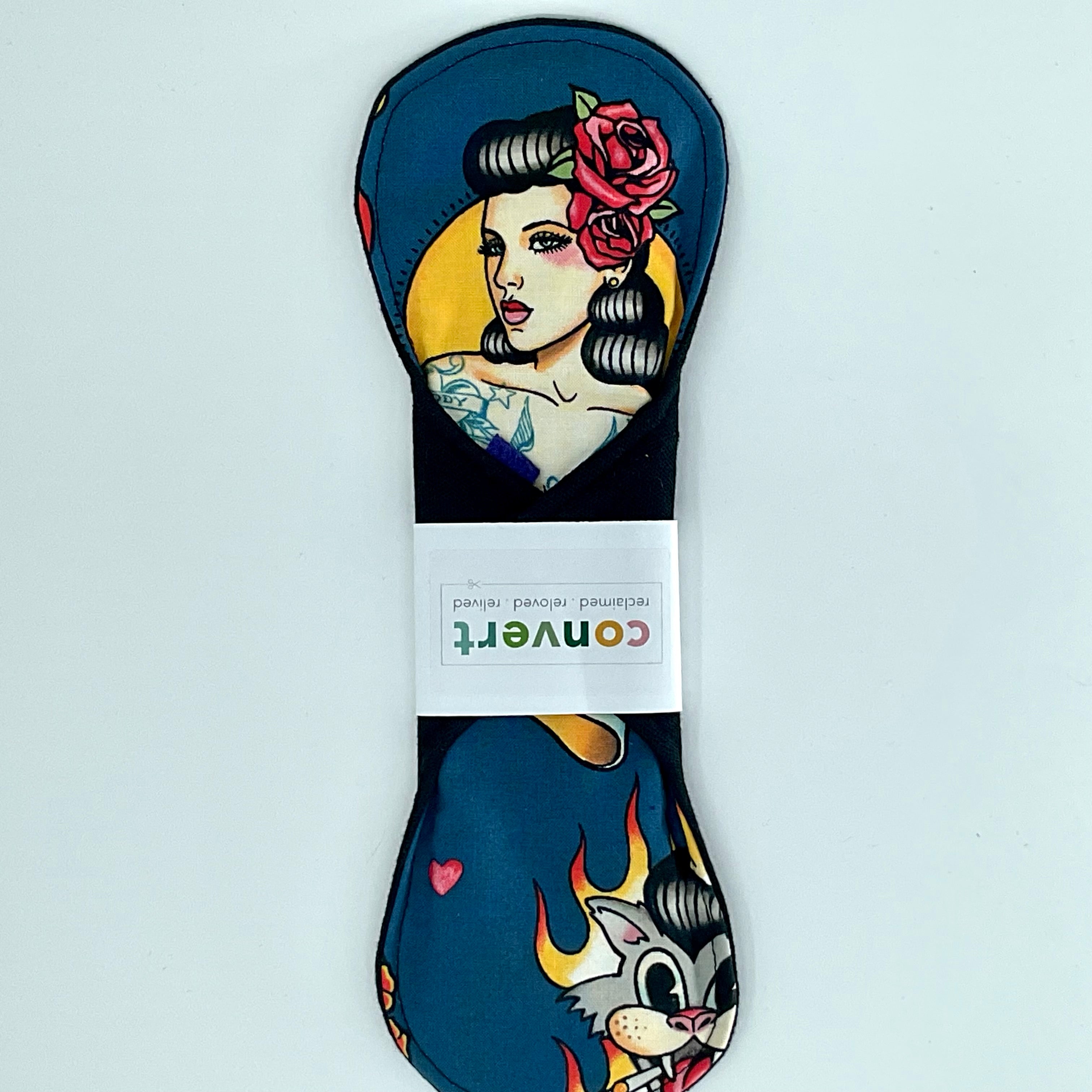 Convert Textiles - Cloth Period Pad - Tattooed Lady - Heavy Flow