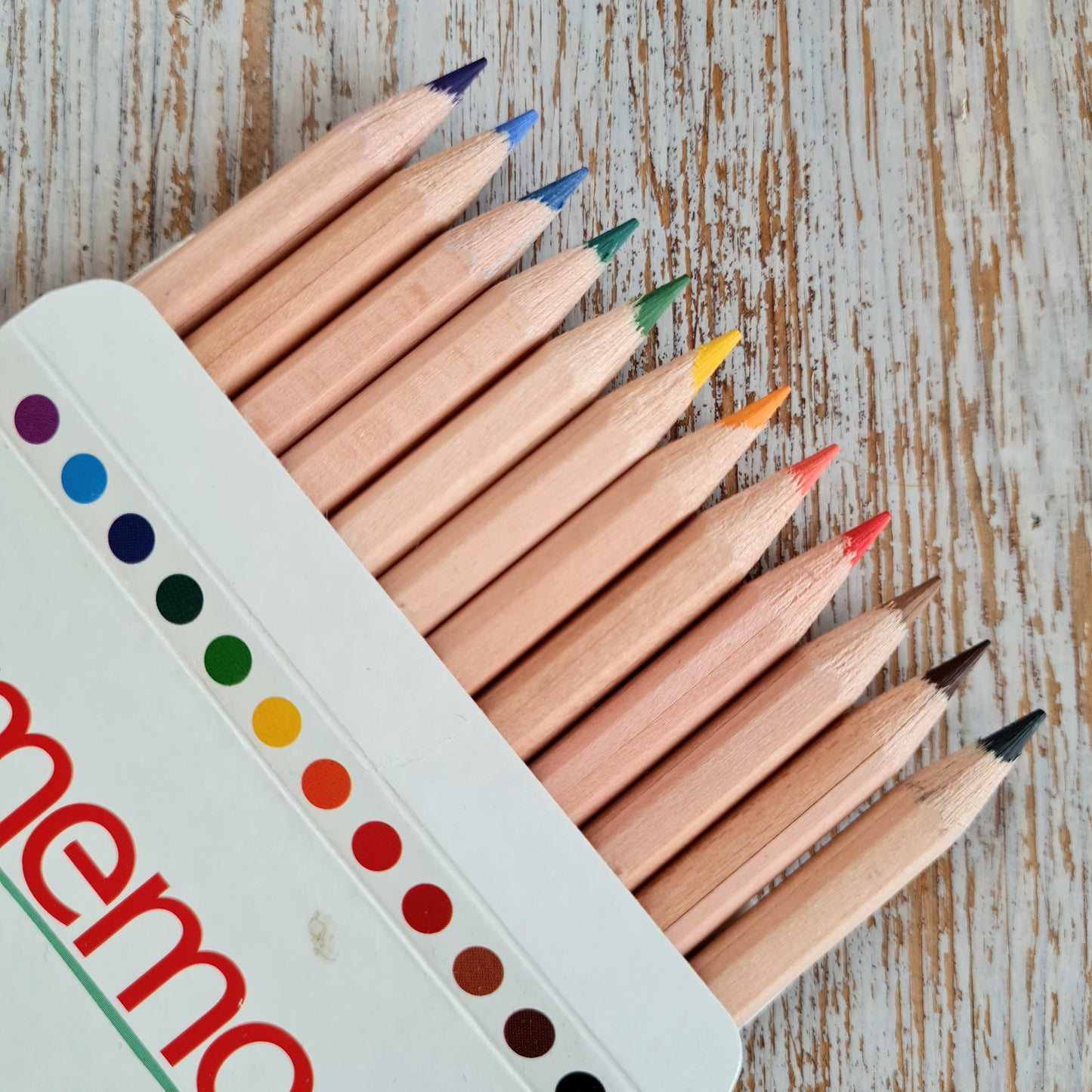 Memo Colouring Pencils FSC Certified Pack of 12