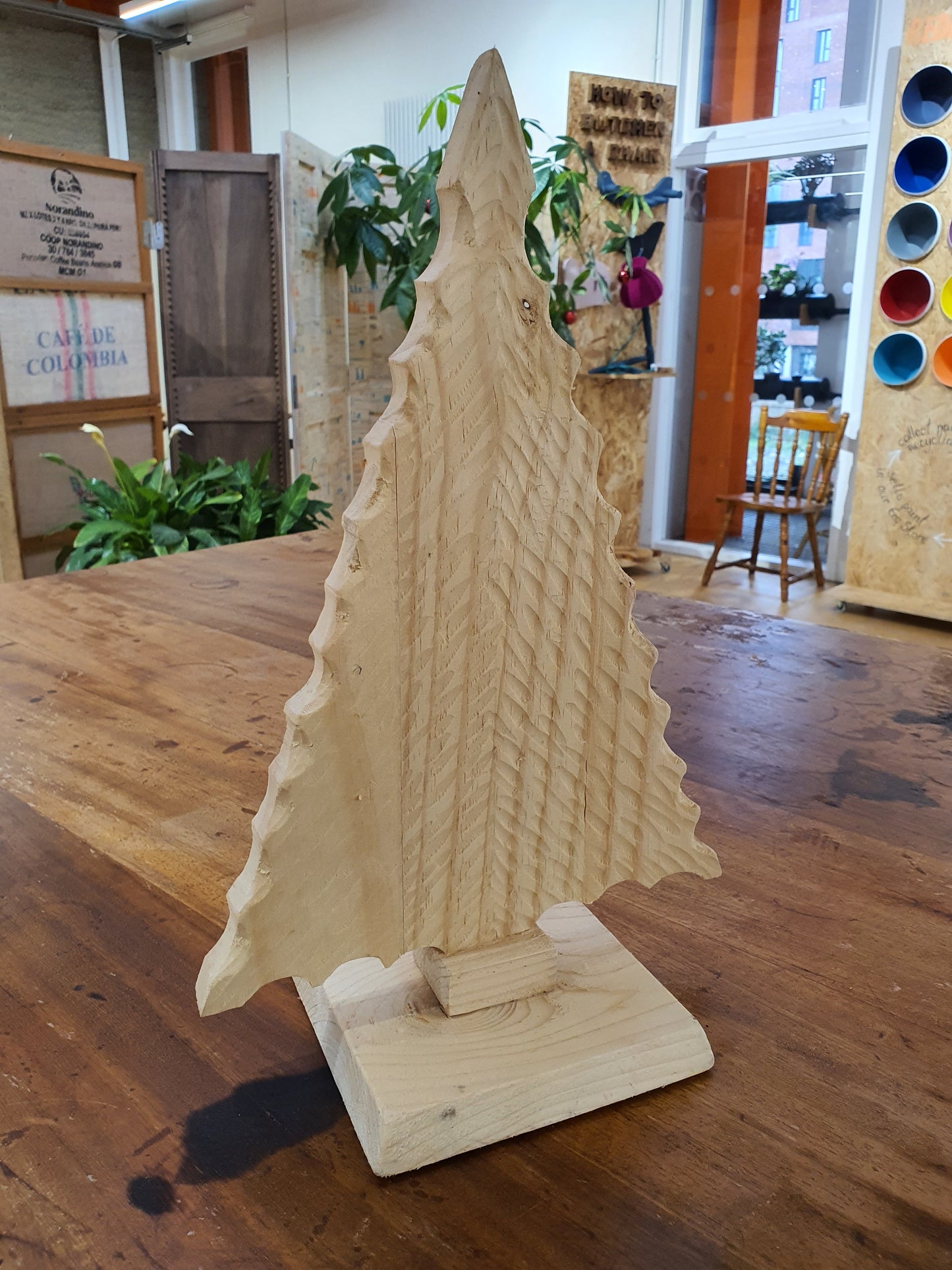 Mendicity Wood Christmas Tree