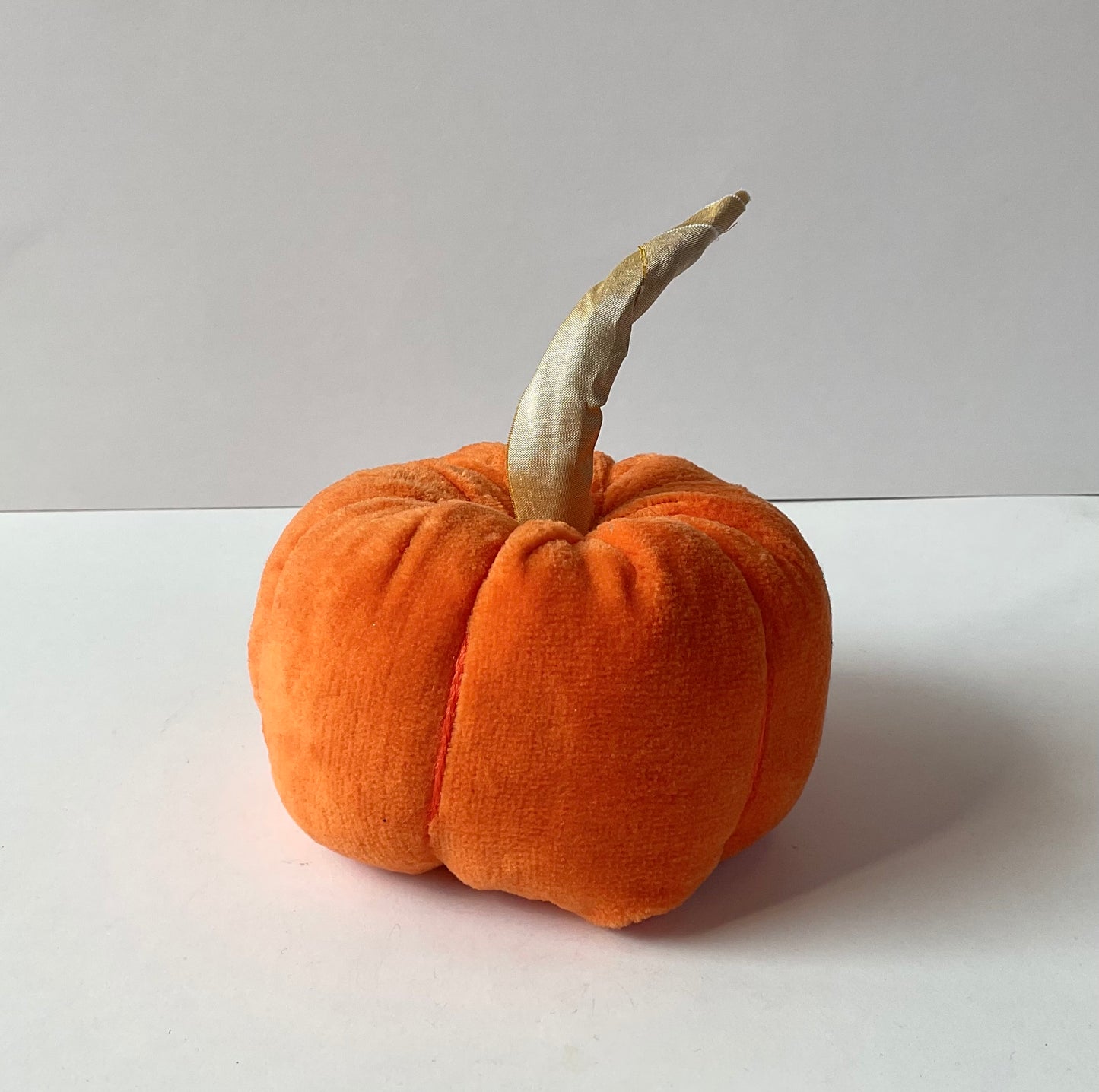 Pumpkin Small Orange Velvet