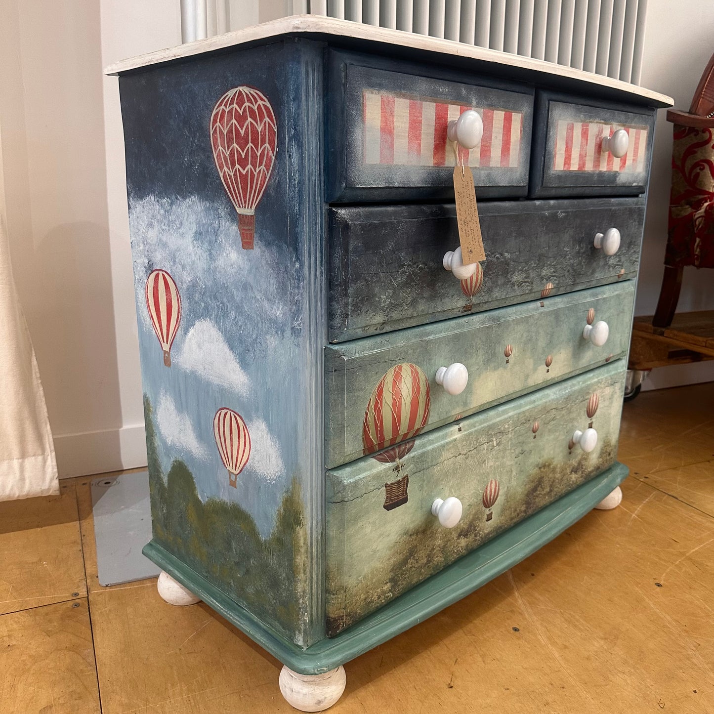 Chest Of Drawers Hot Air Balloon Design