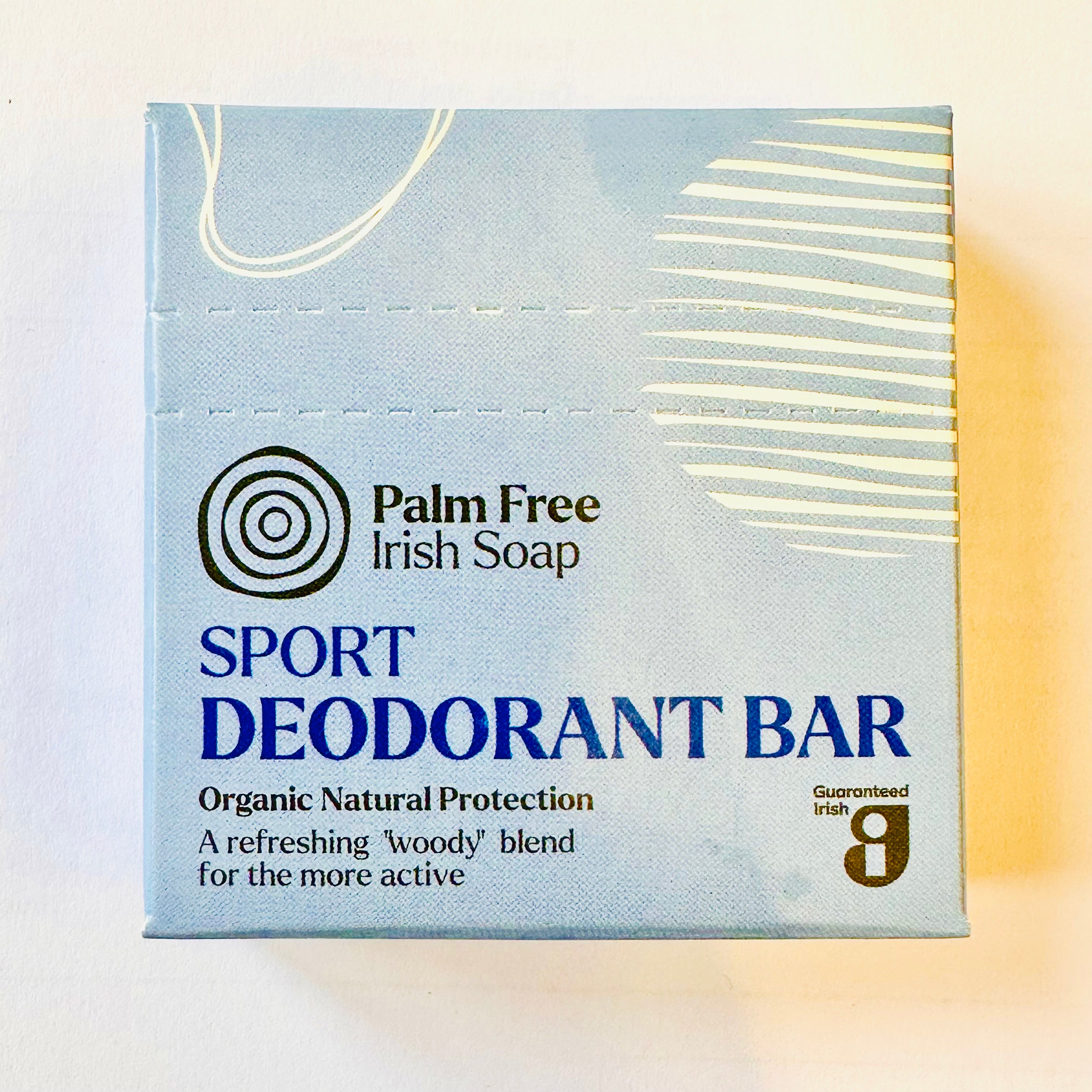 Palm Free Irish Soap - Sports Deoderant Bar