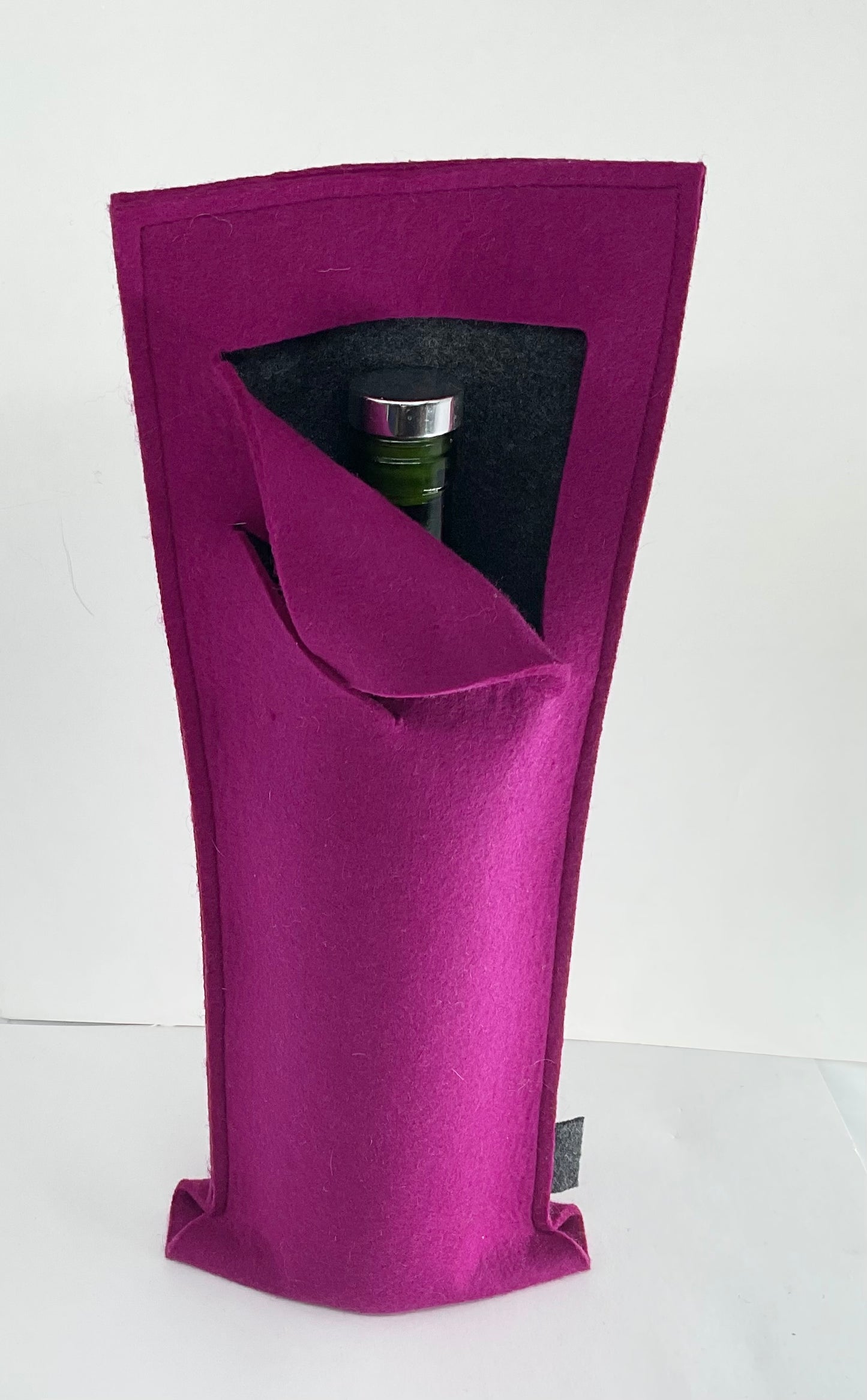 Felted Wine Wrap designed by Paula Stapleton