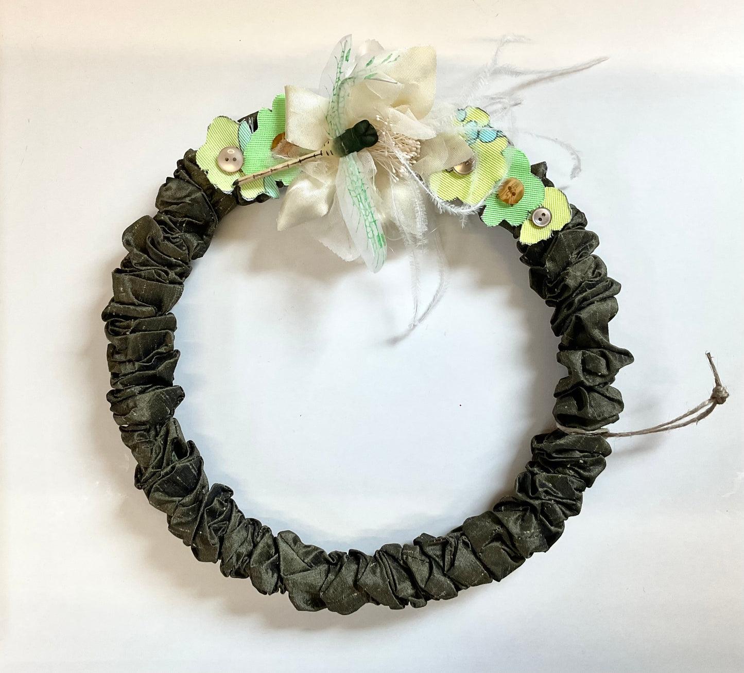 Wreath with Dragonfly