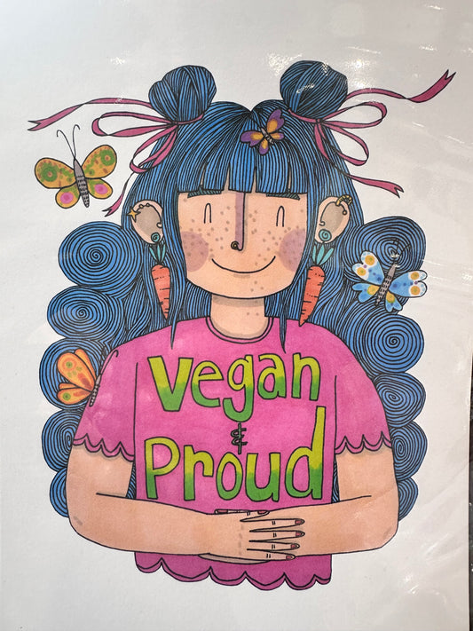 Sarah Cunningham “Vegan & Proud“A5