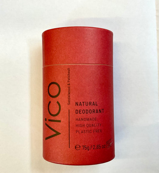 Vico Natural Deodorant - Sandwood & Patchouli