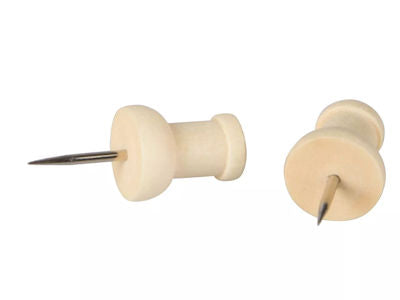 Wooden push pins