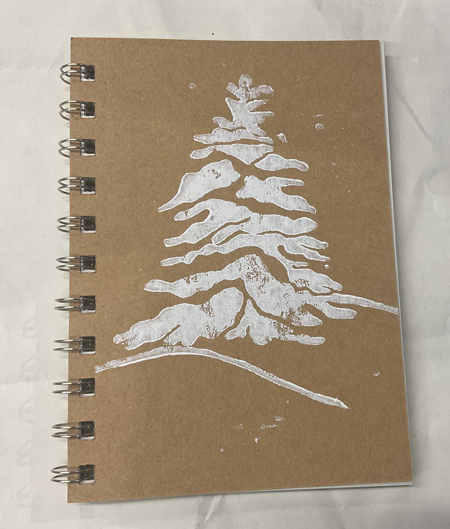 A6 Plain Notepad handprinted