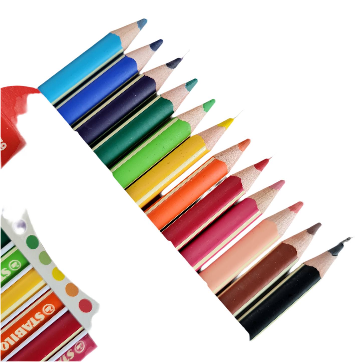 Stabilo Jumbo 3-corner Colouring Pencils set - pack of 12