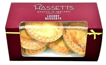 Hassets Luxury Mince Pie’s 350g
